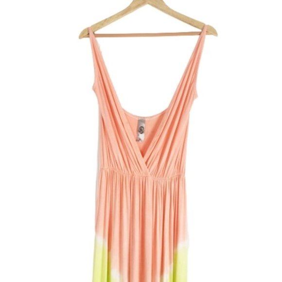 Go COUTURE V-NECK TIE-DYE MAXI DRESS NEW - Picture 12 of 14